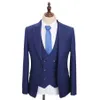 Nouveauté deux boutons garçons d'honneur pic revers marié Tuxedos hommes costumes mariage/bal meilleur homme Blazer (veste + pantalon + gilet + cravate) AA101