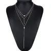 Collana Stick Choker Silver Gold Chains Multilateer Women Collane Gioielli di moda estiva Will e Sandy Gift