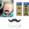 Party Costume Fake Mustache Moustache Halloween dress up party props Funny Fake Beard Whisker Party Costume for Adult Kids Toys 6pcs/set