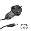 NAOMI Netzteil Ladegerät 9V 1A UK Netzteil Adapter Ladegerät Schwarz Für Gitarreneffekte Pedal Teile UK Stecker Gitarrenzubehör7924054