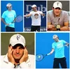 Beyzbol şapkası Roger Federer İsviçre Ayarlanabilir Cap Leisure Şapkaları Düz ​​Renk Moda Snapback Yaz Sonbahar Şapkası