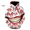 HAHA Joker Komik Hoodie Cadılar Bayramı Çılgın Kazak Uzun Kollu Kazak Moda Stree Coats Serin Unisex Sportwear Sıcak Satılık Gülümseme