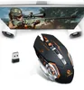 Продажа Limeide X1 Беспроводная зарядка Gaming Mouse PC Ноутбук с USB -приемником 2400DPI и батареи DHL 2467334