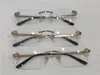 2018 nouvelles lunettes optiques et lunettes de soleil de créateur de mode 01480 monture carrée sans monture lentille transparente jambes d'animaux Vintage simple st2997