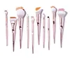 Professional Rose Gold Makeup Brush 10Pcs/Set Soft Makeup Brush Wet N Wild Holder Eyeshadow Foundation Powder Makeup Brush