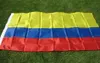 Drapeau de la République de Colombie Bannière 3x5ft Colombien Amérique du Sud Polyester Fans acclamant Drapeaux 90x150cm Décorations de Fête