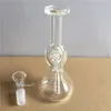 Nouveauté : Mini narguilé Bong de 5,5 pouces - Petite conduite d'eau en verre avec couleur claire et nouveau design