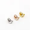 Fashion Brand Titanium Steel Small Square Stud Roman Earring Jewelry Gold Plated Sier/rose Color for Woman 2024 Perfect Gift