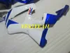 Injection Fairing body kit for Honda CBR900RR 929 00 01 CBR 900RR CBR 900 RR 2000 2001 White blue Fairings Bodyowrk+Gifts HZ52