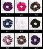 Scrunchies Headbands Elastic Velvet Ribbon Hairband Rubber Band Girls Ponytail Holder Fashion Hair Accessories 30 Colors Optional DHW2236