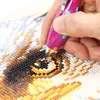 Söt punkt borr penna erbjudande pennor diamant målning verktyg broderi tillbehör diamantpaintings cross stitch kit hantverk verktyg6032631