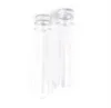 100 40ml transparent mask bath salt test PET tube with aluminum cap40ccclear plastic cosmetic tube with pressure sensitive seal8669701