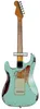 John Cruz Limited Edition Master construído Relic Light Green sobre 3 tons Sunburst St Electric Guitar Tuners vintage Rosewood Fi5944036