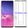 Case Friendly Tempered Glass Full Adhesive Lim FingerPrint ID Touch Friendly Screen Protector for Samsung S10 Plus 5G Note 10 9 S9 S8 Plus