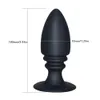 Silicone Anal Plug Anal Sex Toys Butt Plugs Anal Dildo Adult Products For Women And Men Novelty Sex Product For Adults C18112701