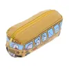 Cute large Canvas Car Pencil Case School Supplies Pencil Cases pouch Girl Boys Stationery Pen Bag storage holder