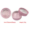 10 PCS Custom Logo Glitter Packaging 3D Mink Eyelashes Luxry Box For eye lashes Diamond Type Round Shape Packaging Box Private Lab2042189