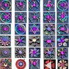rainbow Metal fidget spinner star flower skull dragon wing Hand Spinner for Autism ADHD Kids adults antistres Toy EDC Fidget Toy