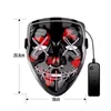 Masque de Noël EL LED Light up Purge Mask pour Festival Cosplay Party