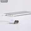 RE MAX TIPO CABLES USB CABOS USB Dados de carregamento rápido com pacote de varejo para TypeC Micro V8 Android Mobile
