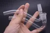 2 szt. Szklane adaptery typu j-hook 14mm 18mm męskie złącze żeńskie JHook akcesoria do palenia do szkła łapacz popiołu fajki wodne miski