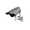 태양 전원 모방 높은 시뮬레이션 CCTV 카메라 더미 가짜 카메라 모니터 방수 야외 감시 카메라