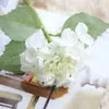 Zijde Hydrangea DIY Geschenken Bruiloft Kerstdecor voor Home Fake Floristics Plastic Huishoudelijke producten Kunstbloemen Rotan EER380