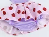 Filles Floral Barboteuses Robe Bébé Vêtements Ensembles Enfants Dentelle Fleur Barboteuse + Bandeau Bowknot 2pcs / set Imprimé Barboteuse Enfants Tenues D'été M1643