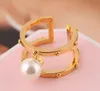 Luxo Desinger Rings for Women 18k Gold Ring for Women Jewelry With Pearl for Party Wedding Gift4735665