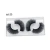 NEW Latest 2 Pairs Natural False Eyelashes Fake Lashes Long Makeup Eyelash Extension Mink Eyelashes For Beauty7444001