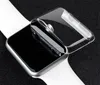 Dla Apple Watch Case Case PC Clear Protector Pokrywa dla Iwatch Series 5 4 3 2 44mm 40mm 42mm 38mm frontowe obudowe przypadki Izeso