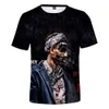 YoungBoy Nunca Quebrou Novamente Camisetas Homens Mulheres Impressão 3D Rapper Cantor Personagem Padrões Personalidade Manga Curta Camiseta Engraçada 8841717