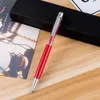 Metallisk kristall penna kontor brevpapper skolmaterial penna handskrift kapacitans diamant penna pekskärm boll punkt