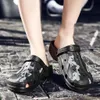 Hot Sale-Sandals Men shoes 2019 Men's Summer Hole Shoes Sandals Breathable Casual Outdoor Non-Slip Fashion Beach Slipper
