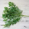 Bouquet di foglie artificiali Salice finto Giungla Matrimonio Sfondo Decorazione Natale Fogliame finto Vite Decorazioni per la casa Pianta Natale GD109