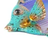 Oeuvre de poisson en métal à la maison pour la décoration de jardin Animal extérieur avec poisson de peinture en verre pour statues et sculptures de jardin T200117246N