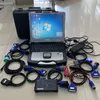 Diesel Truck Diagnostic Tool DPA5 Dearborn Protocol Adapter 5 Schwere mit Laptop CF30 PC Touchscreen Toughbook Windows7