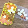 Food Grade Silicone Ice Cream Tool Peak Nest Grid Ice Cube Frozen Bumblebee Mould Manufacturer Kitchen Bar Drink Mold Tray Pudding