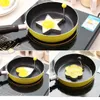 Roestvrij staal Gebakken ei Shaper Pancake Mold Mold Keuken Koken Gereedschap Keuken Gebraden Ei Shaper Ring Pannenkoek Mold WX9-1313