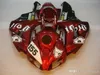 Carene per stampi ad iniezione OEM per Honda CBR1000RR 2006 2007 kit carena bianco rosso CBR 1000 RR 06 07 GD24