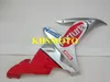 Kit de Carcaça de injeção personalizado para YAMAHA YZFR1 02 03 YZF R1 2002 2003 YZF1000 Carimbos de prata ABS vermelho + Presentes YE24