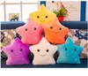 Luminous Glowing Pillow Star Heart Bear Paw Led Light Plush Pillow Night Light Kids Cushion Christmas Toys XD23215