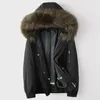 メンズシアリングジャケット冬パーカーパーカーの毛皮の襟雪のオーバーコートの上着暖かいウインドブレーカープラスサイズ5xl