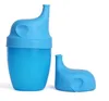 Silicone Sippy Lids Elephant Shaped Cup Cover Reusable Lid Läcktät kopp för barn Vattenflaskor Brinkware Tools 5 Färger 20pcs DHW1083