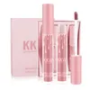 4 pièces beauté glacé ensemble rouge à lèvres nu mat liquide brillant à lèvres hydratant imperméable rouge à lèvres brillant à lèvres ensemble Lip Gloss2602662