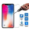 Voor iPhone XS MAX XR gehard glas iPhone x 8 schermbeschermer voor iPhone 7 7 plus 6 6S Film 0.3mm 2.5D 9H Papieren pakket