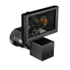 للرؤية الليلية HD 1080P 4.3 بوصة عرض سيامي كاميرات الفيديو الكاميرات الأشعة تحت الحمراء ledlinator riflescope الصيد البصرية