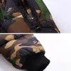 Manteau garçons vers le bas Parka vestes vêtements d'hiver chauds garçon enfants fermeture éclair manteaux chauds décontracté vêtements d'extérieur pour enfants garçon veste de Camouflage à capuche