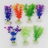 decorazioni di piante di acquario di plastica