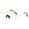 럭셔리 유럽과 미국 스타일의 복고풍 유니섹스 선글라스 패션 큰 프레임 성격 선글라스 안티 자외선 선글라스